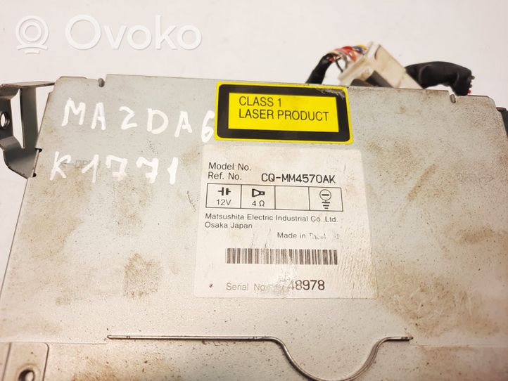 Mazda 6 Radio/CD/DVD/GPS-pääyksikkö GAA466DSX