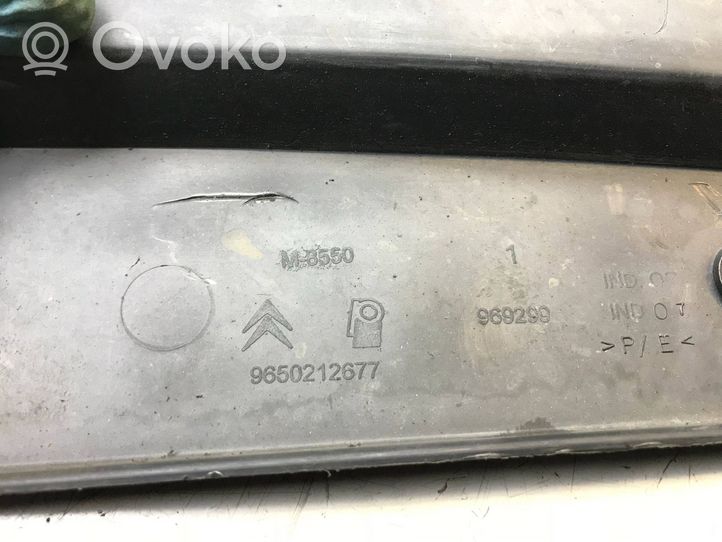 Citroen Xsara Picasso Griglia superiore del radiatore paraurti anteriore 9650212677