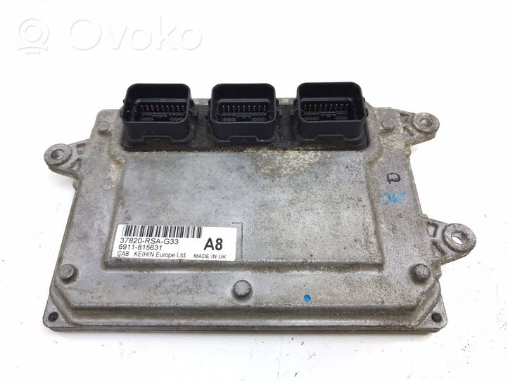 Honda Civic Sterownik / Moduł ECU 37820rsag33