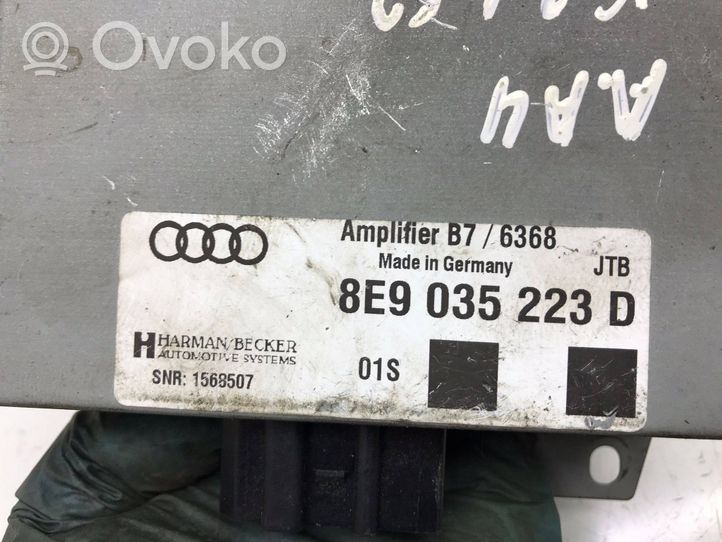 Audi A4 S4 B7 8E 8H Wzmacniacz audio 8e0035223d