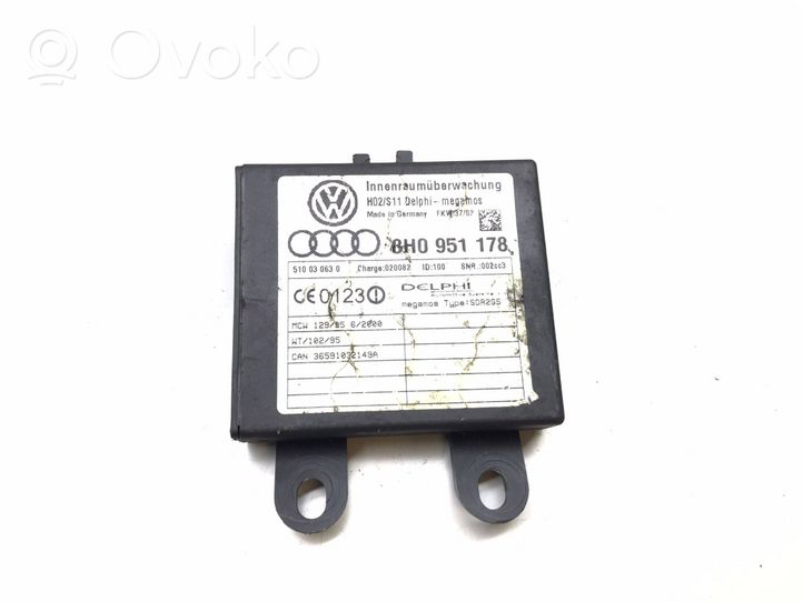 Audi A4 S4 B7 8E 8H Signalizacijos valdymo blokas 8h0951178