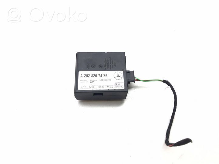 Mercedes-Benz CLK A208 C208 Boîtier module alarme a2028207426