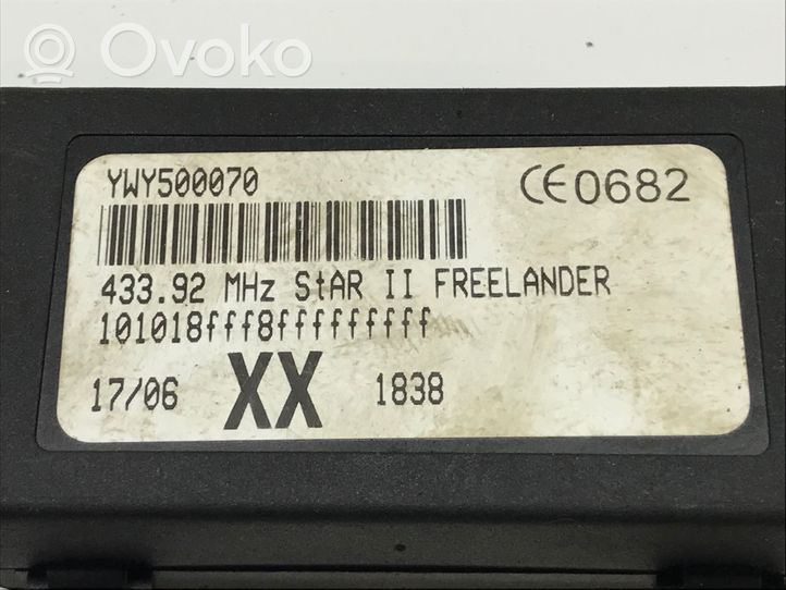 Land Rover Freelander Relais d'alarme YWY500070