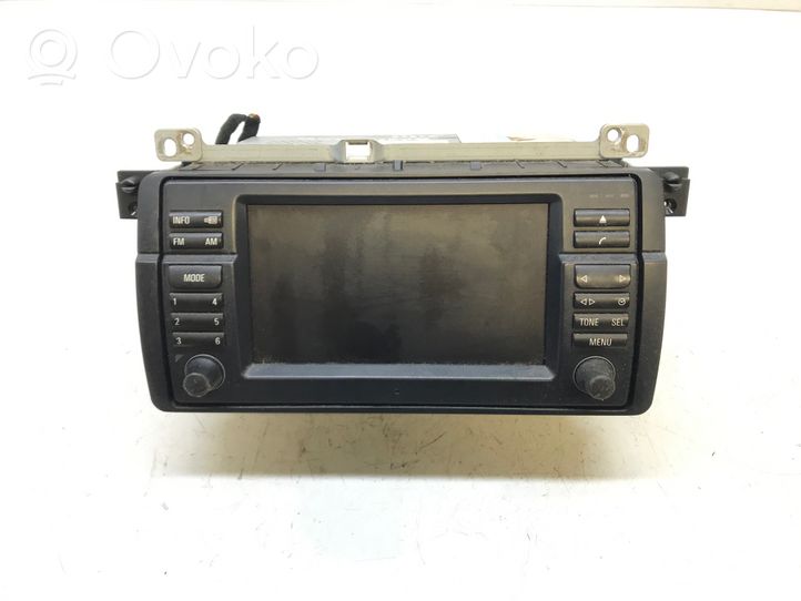 BMW 3 E46 Radio/CD/DVD/GPS-pääyksikkö 6923871