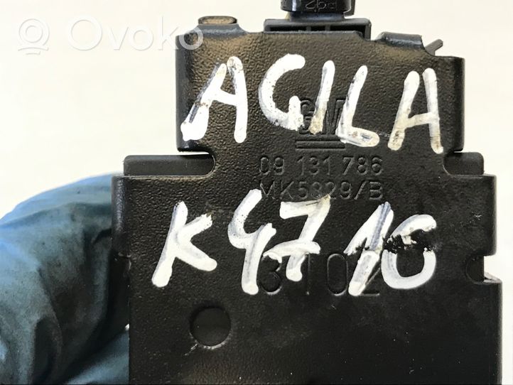 Opel Agila A Komputer / Sterownik ECU i komplet kluczy 55350550