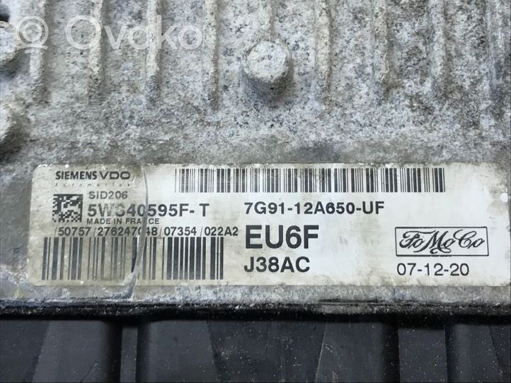 Ford Mondeo MK IV Kit centralina motore ECU e serratura 7G9112A650UF