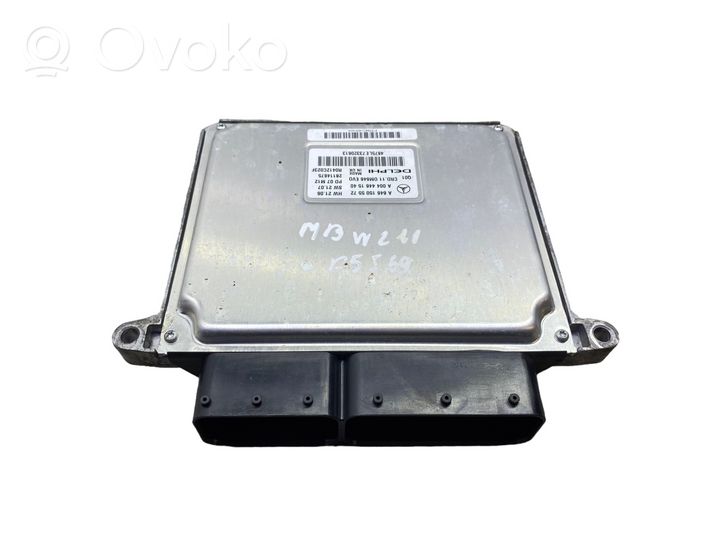 Mercedes-Benz E W211 Kit centralina motore ECU e serratura A6461505572