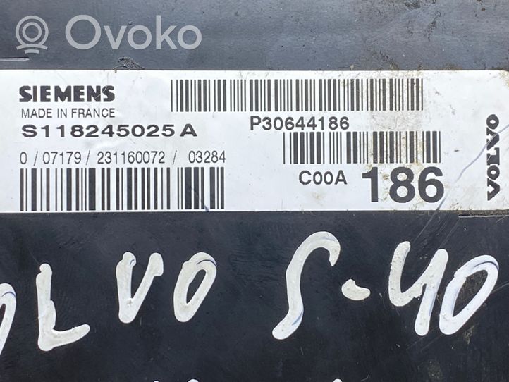 Volvo S40, V40 Aizdedzes ECU komplekts 231160072