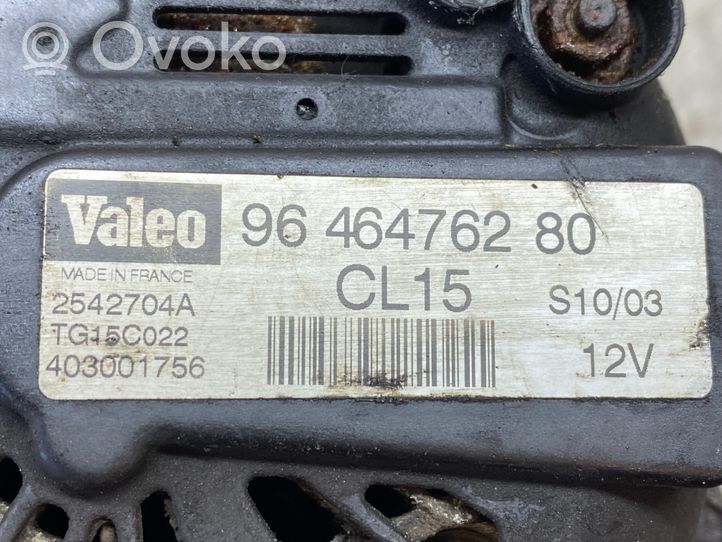 Peugeot Partner Alternator 9646476280