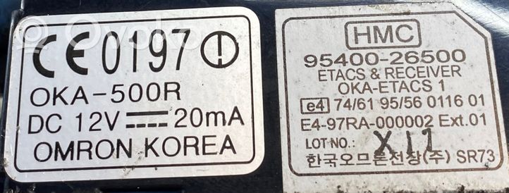 Hyundai Santa Fe Skrzynka bezpieczników / Komplet 9540026500