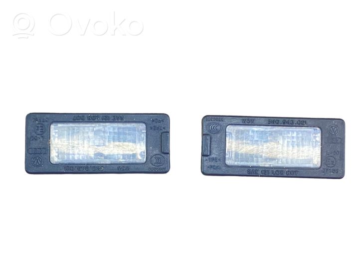 Volkswagen PASSAT B7 Number plate light 1K9943021A