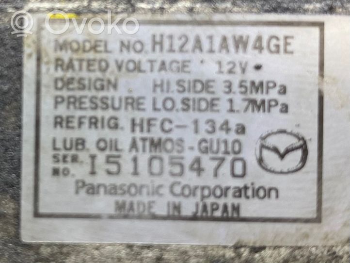 Mazda CX-7 Compressore aria condizionata (A/C) (pompa) H12A1AW4GE