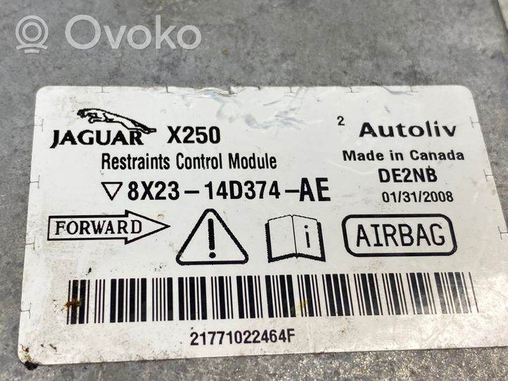 Jaguar XF Centralina/modulo airbag 8X2314D374AE