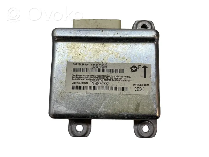 Jeep Grand Cherokee Oro pagalvių valdymo blokas P56007706AB