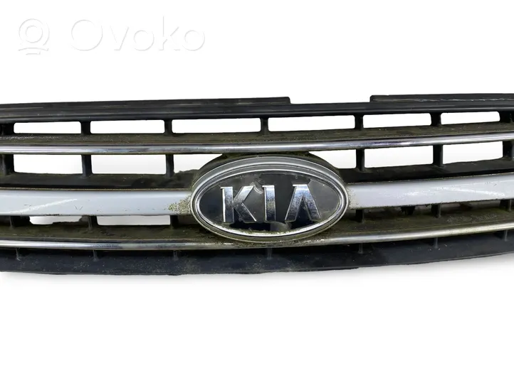 KIA Carnival Front bumper upper radiator grill 863504D000