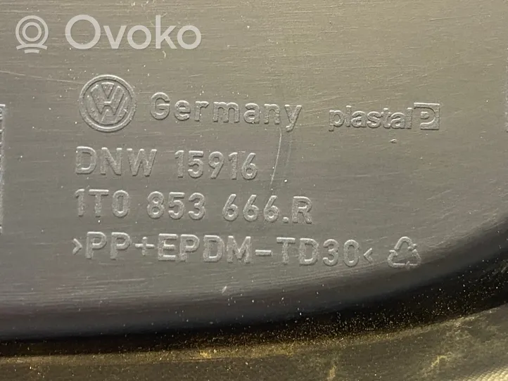 Volkswagen Touran I Verkleidung Nebelscheinwerfer / Gitter vorne 1T0853666R