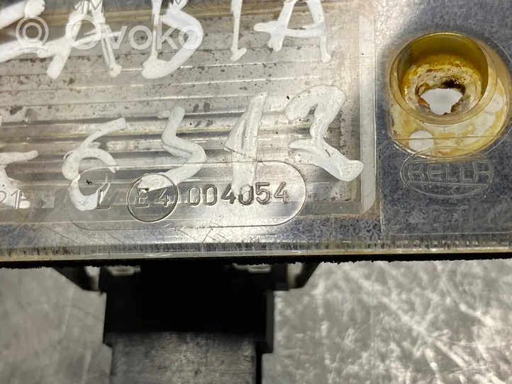 Skoda Fabia Mk1 (6Y) Lampa oświetlenia tylnej tablicy rejestracyjnej 6Y0943021B