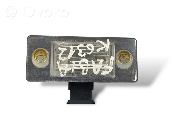 Skoda Fabia Mk1 (6Y) Lampa oświetlenia tylnej tablicy rejestracyjnej 6Y0943021B