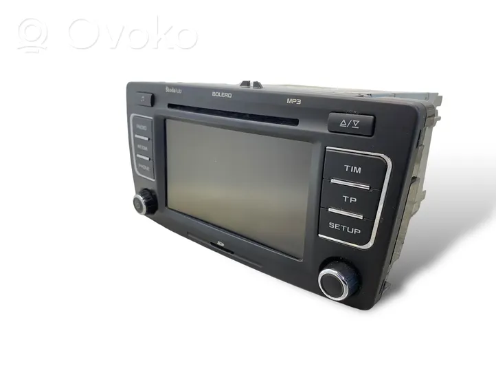 Skoda Octavia Mk2 (1Z) Panel / Radioodtwarzacz CD/DVD/GPS 1Z0035156M