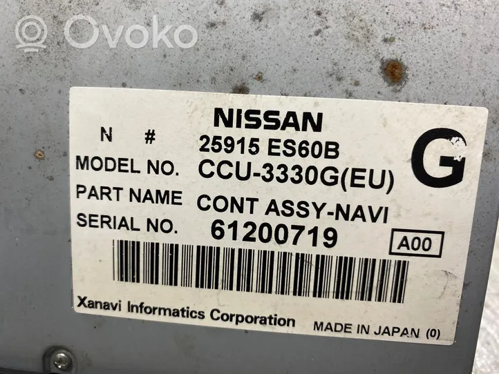 Nissan X-Trail T30 Navigacijos (GPS) CD/DVD skaitytuvas 25915ES60B