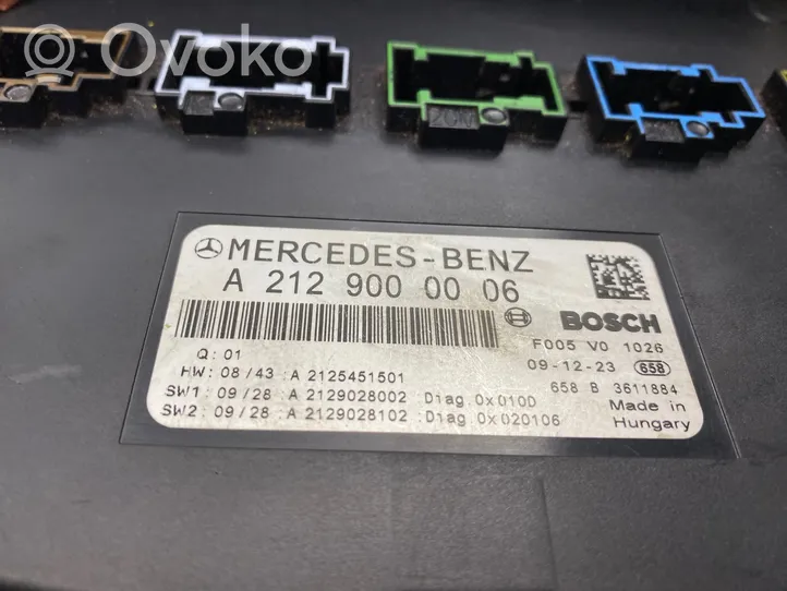 Mercedes-Benz E W212 Module de fusibles A2129000006