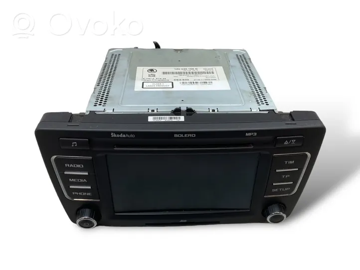 Skoda Octavia Mk2 (1Z) Unità principale autoradio/CD/DVD/GPS 1Z0035156G