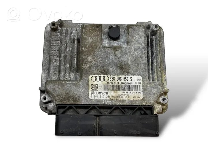 Audi A3 S3 A3 Sportback 8P Kit centralina motore ECU e serratura 03G906021AB