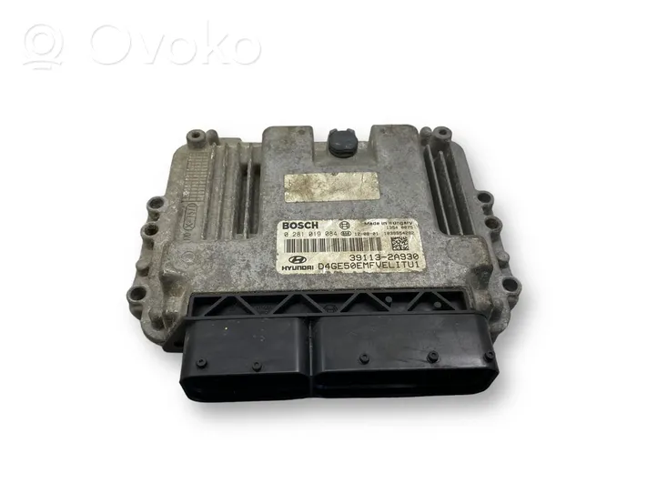 Hyundai i30 Kit centralina motore ECU e serratura 0281019084