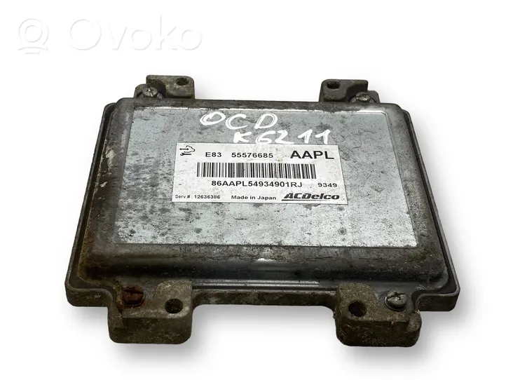 Opel Corsa D Komputer / Sterownik ECU i komplet kluczy 55576685