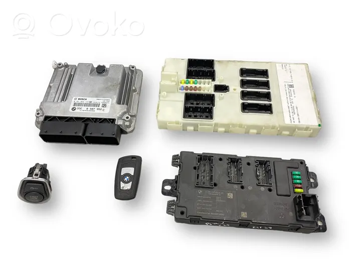 BMW 1 F20 F21 Kit centralina motore ECU e serratura 8587952