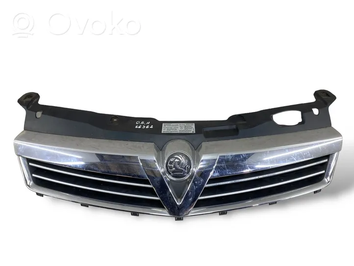 Opel Astra H Maskownica / Grill / Atrapa górna chłodnicy 13225788