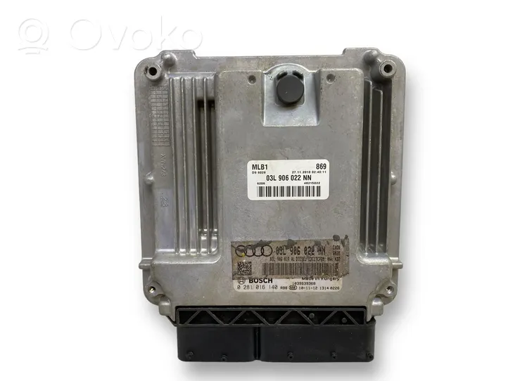 Audi A4 S4 B8 8K Komputer / Sterownik ECU i komplet kluczy 03L906019AL