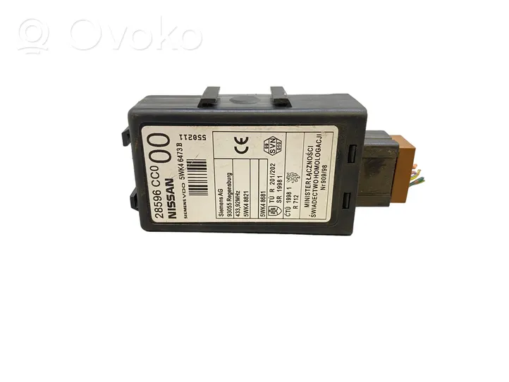 Nissan X-Trail T30 Komputer / Sterownik ECU i komplet kluczy 28590C9902