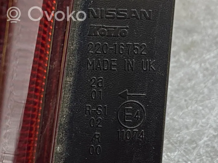 Nissan Note (E11) Lampa tylna 22016752