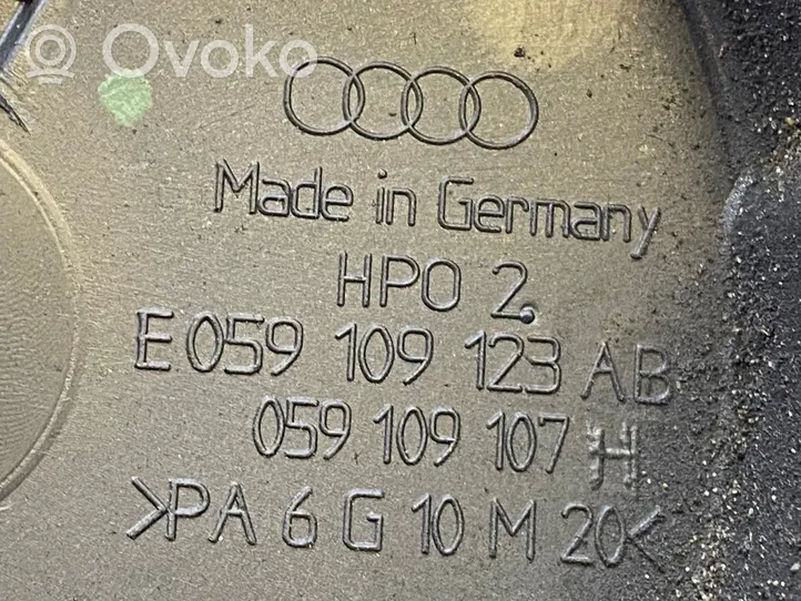 Audi A6 S6 C6 4F Paskirstymo diržo apsauga (dangtelis) 059109107H