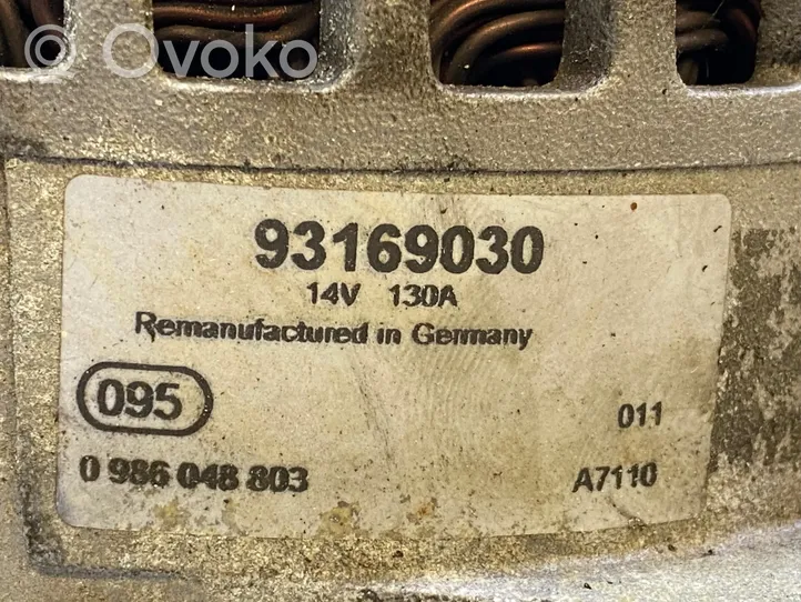 Saab 9-3 Ver2 Alternator 93169030