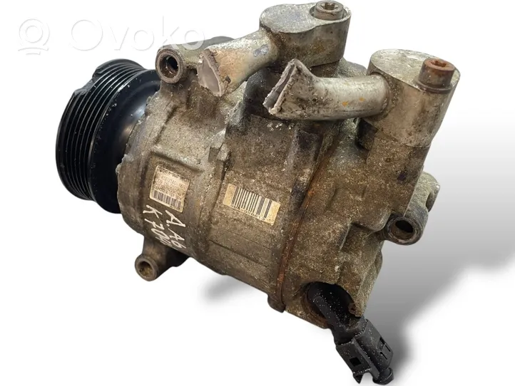 Audi A6 S6 C6 4F Ilmastointilaitteen kompressorin pumppu (A/C) 4F0260805AP