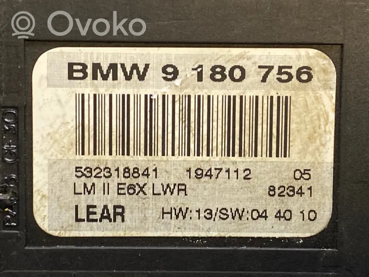 BMW 5 E60 E61 Modulo luce LCM 9180756