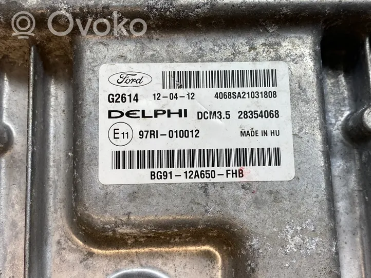 Ford Galaxy Moottorinohjausyksikön sarja ja lukkosarja BG9112A650FHB