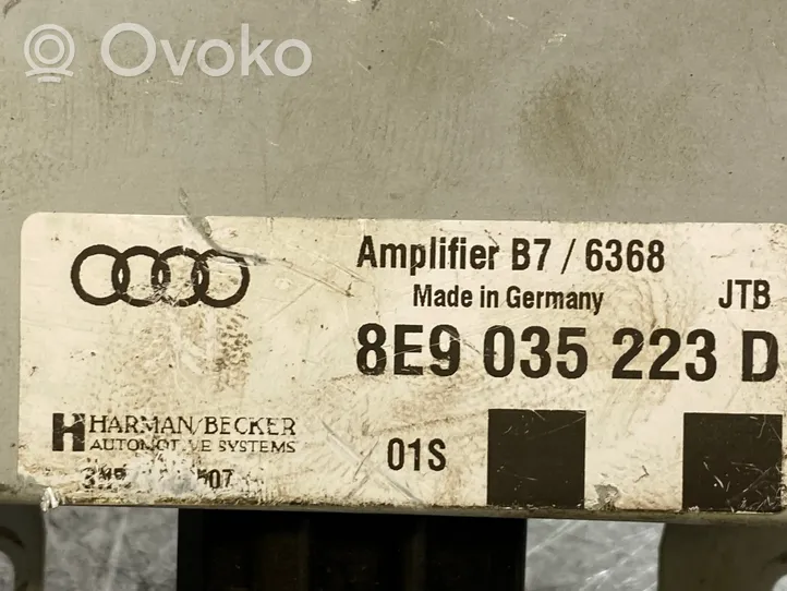 Audi A4 S4 B7 8E 8H Vahvistin 8E9035223D