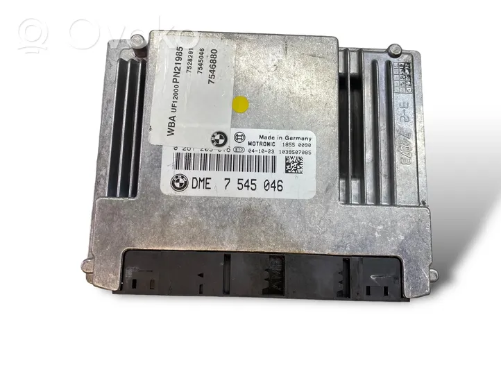 BMW 1 E81 E87 Kit centralina motore ECU e serratura 7545046