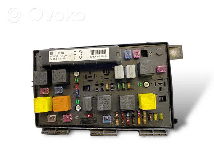 Opel Astra H Komputer / Sterownik ECU i komplet kluczy 13191130