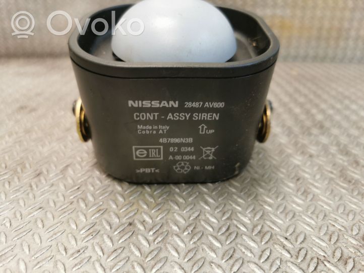 Nissan Murano Z50 Allarme antifurto 4B7896N3B
