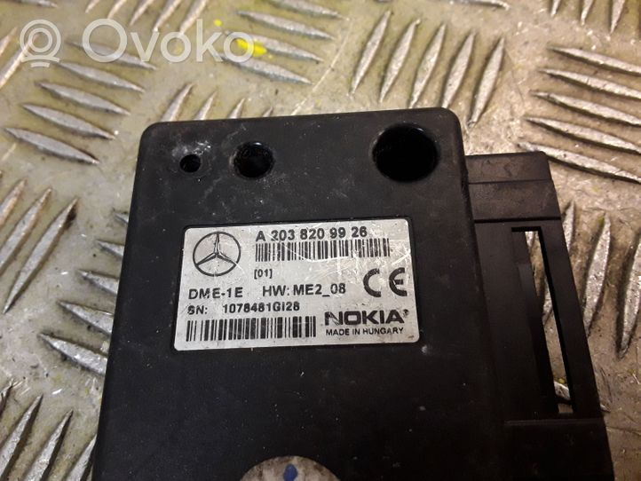 Mercedes-Benz CL C215 Phone control unit/module 2038209928