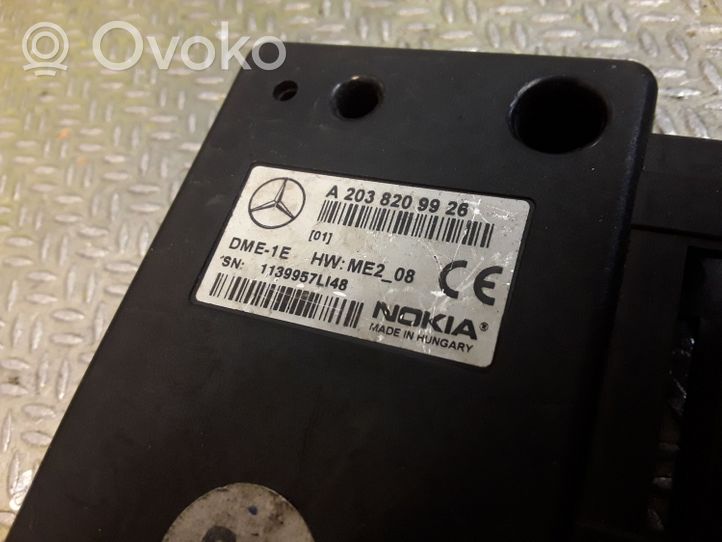 Mercedes-Benz E W210 Unidad de control/módulo del teléfono 2038209926