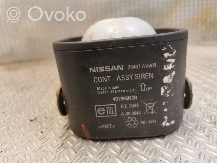 Nissan Murano Z50 Signalizacijos sirena 28487AV600