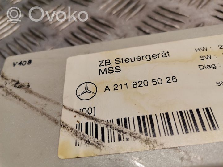 Mercedes-Benz E W211 Muut laitteet 2118205026