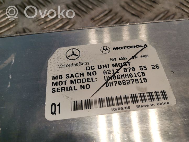 Mercedes-Benz R W251 Telefono valdymo blokas 2118705526