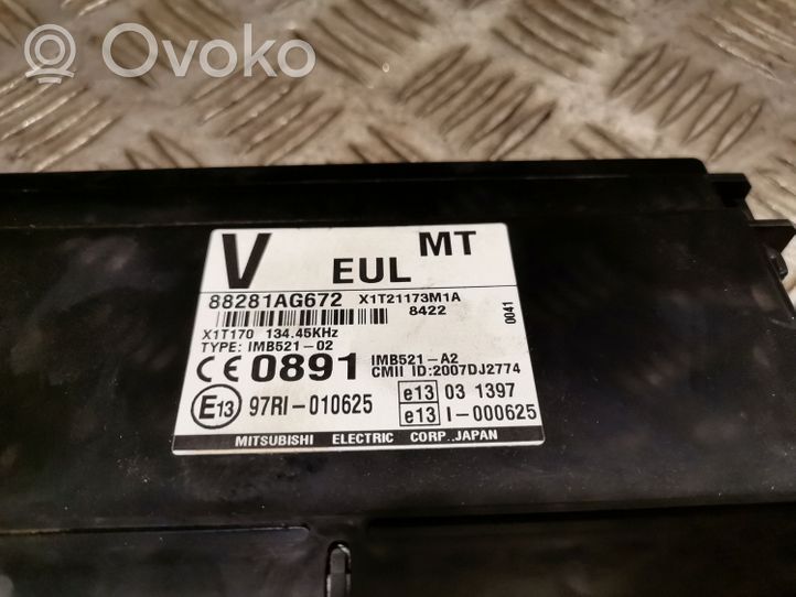 Subaru Legacy Autres dispositifs 88281AG672