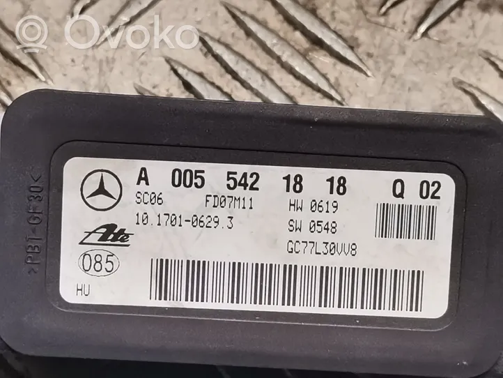 Mercedes-Benz C W204 Sasveres sensors 0055421818